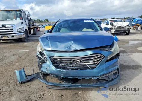 2015 Hyundai Sonata Sport z USA, uszkodzony, nr VIN 5NPE34AF2FH247040